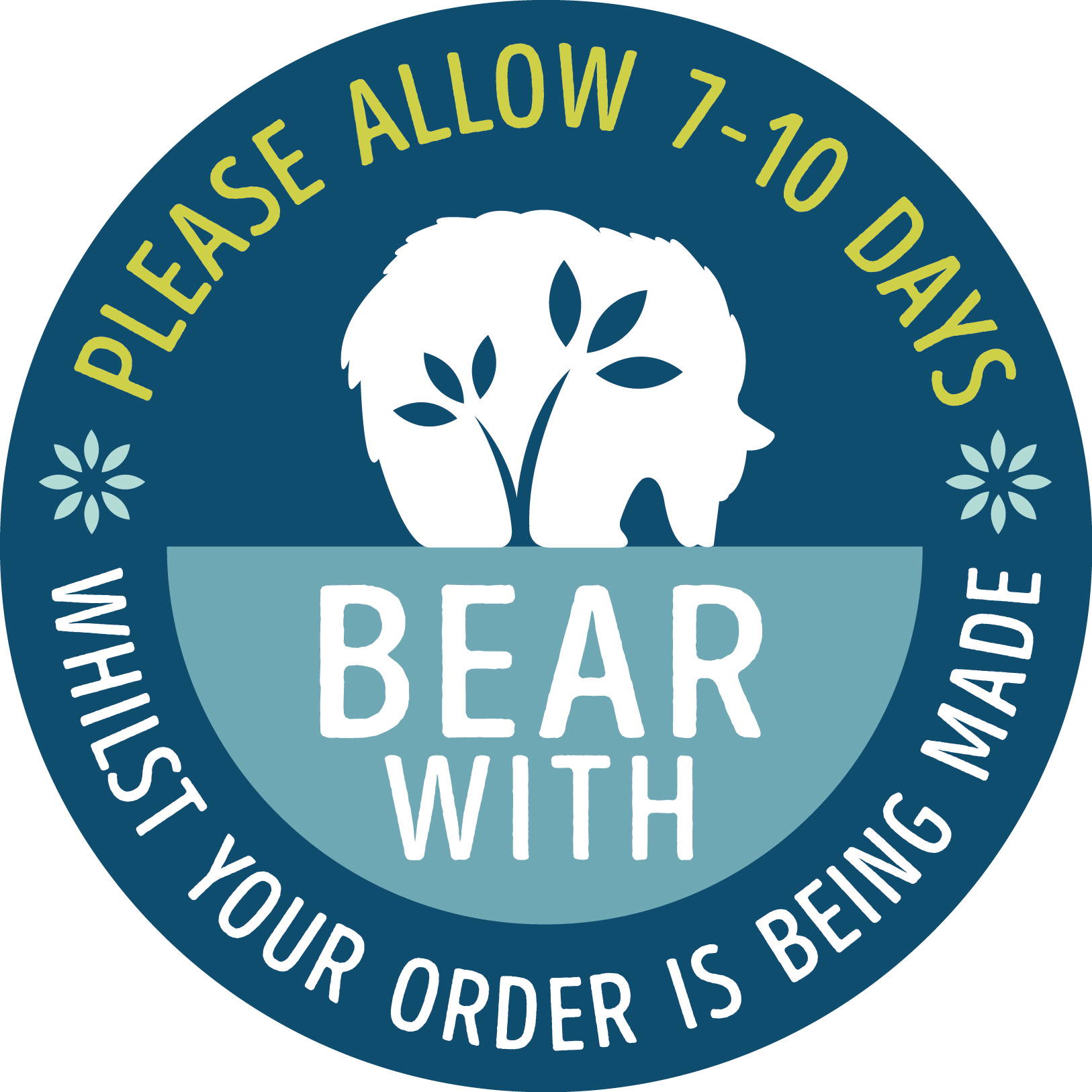 BEAR WITH LOGO