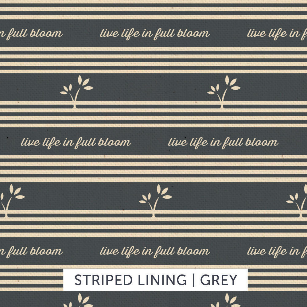 bespoke striped lining fabric