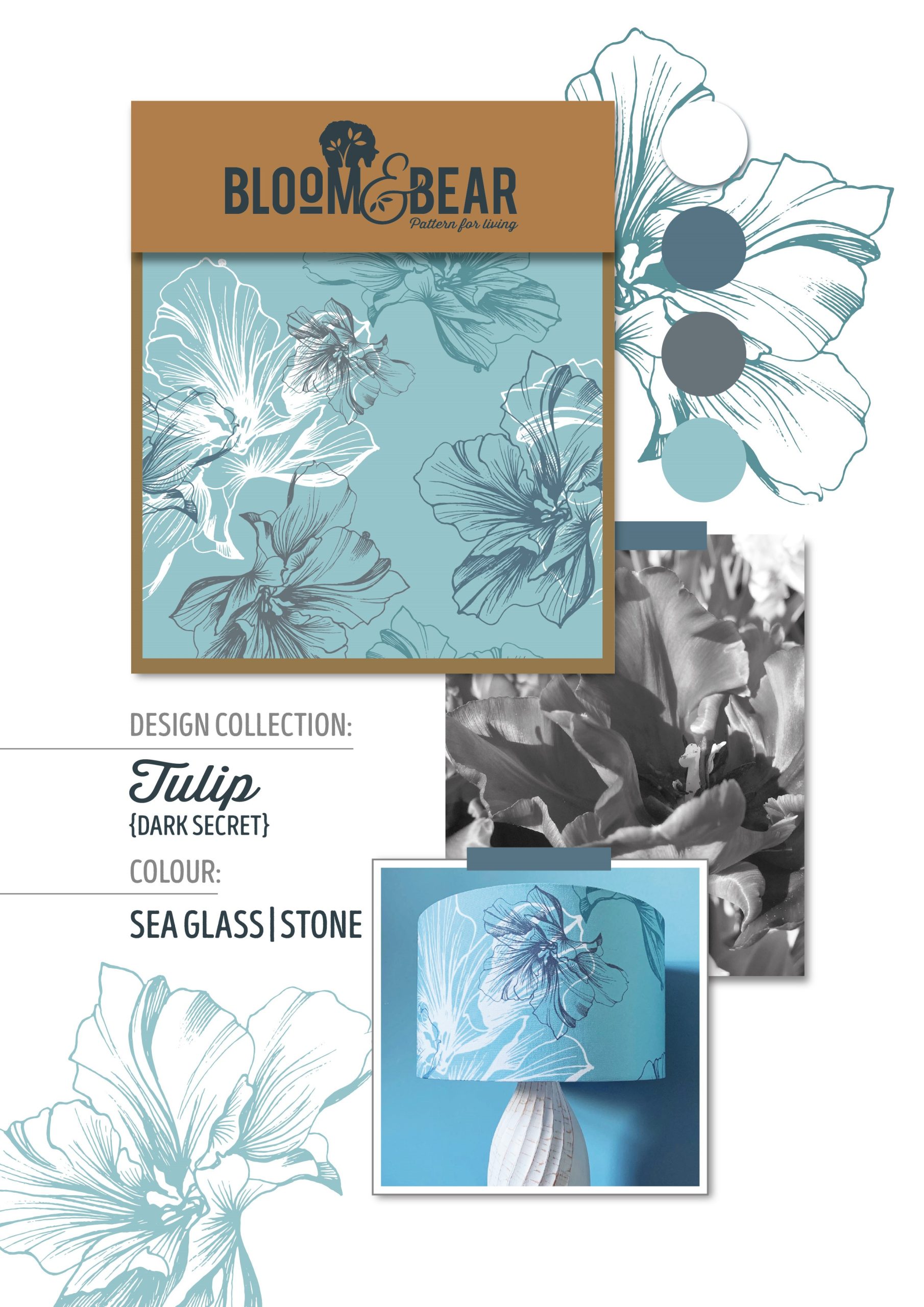 Tulip Sea Glass Stone Tulip Sea Glass Stone