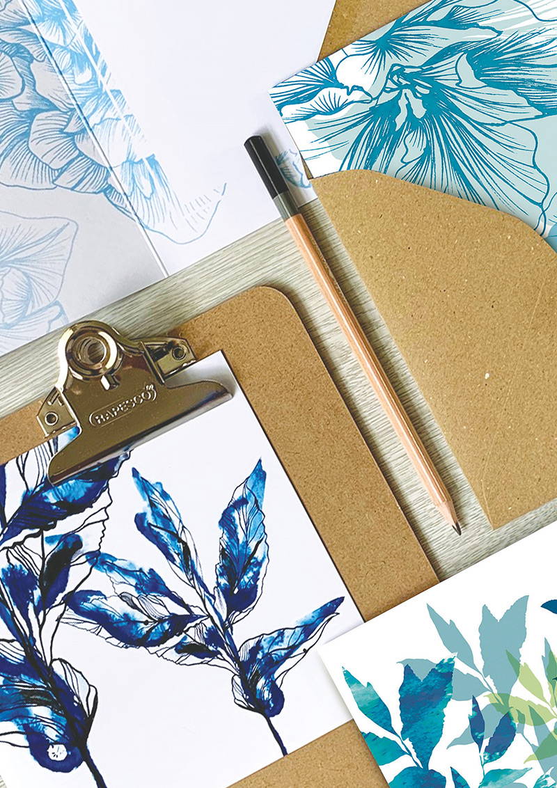 NEW Ink Garden Cards NEW Ink Garden Cards